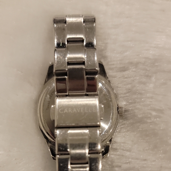 Macy's Silver Watch Elegant Design - Picture 5 of 7